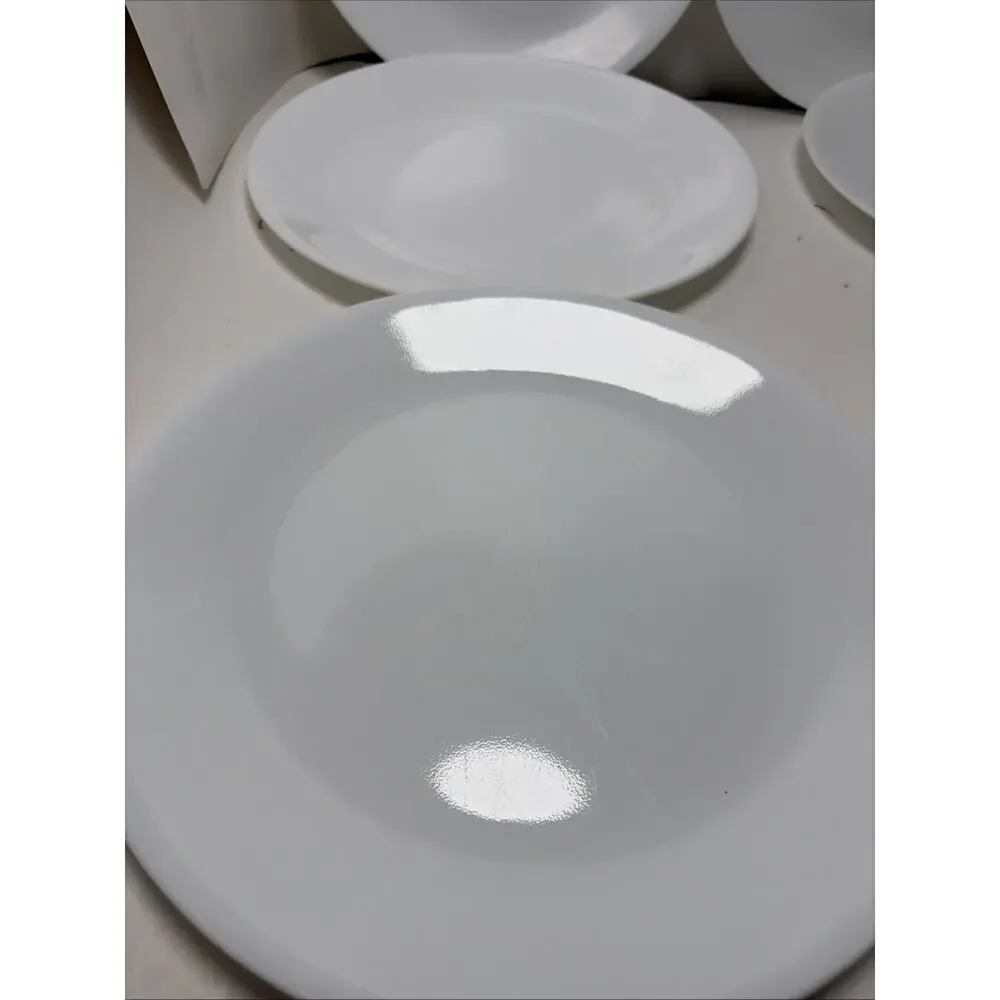 Set of 6 Corelle Corning White 10.25
